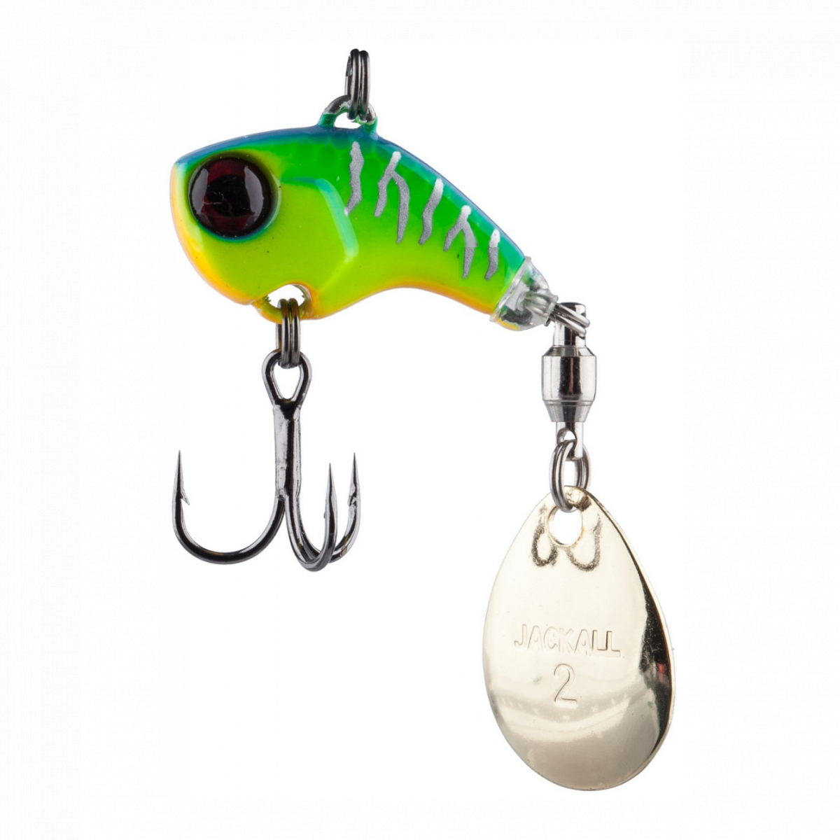 

Тейл-спиннер Jackall Deracoup 3/8oz 10.5g Blueback Chartreuse