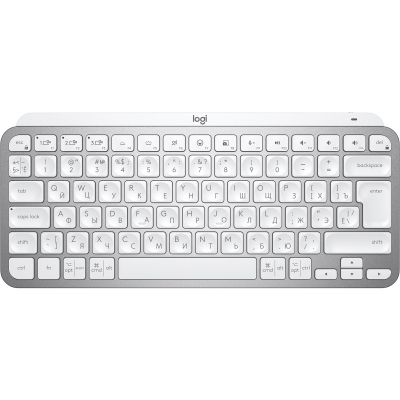 

Клавиатура Logitech MX Keys Mini Wireless Illuminated Pale Grey (920-010502)