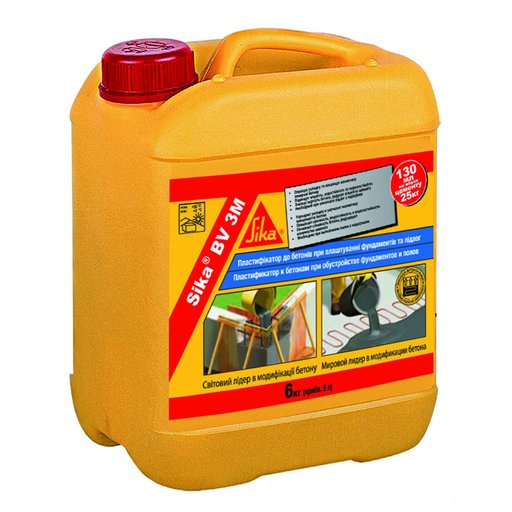 

Пластификатор Sika Sikament BV3 M 6 кг (10249204)
