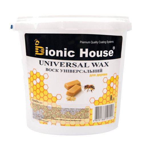 

Воск для защиты древесины Bionic House 1 л (11623136)