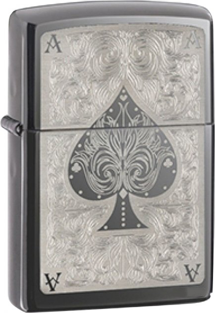 

Зажигалка Zippo 150 Ace Filigree Черная (Zippo 28323)