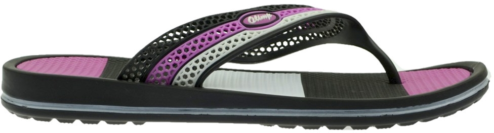 

Вьетнамки FX shoes L-121 38 Черные с розовым