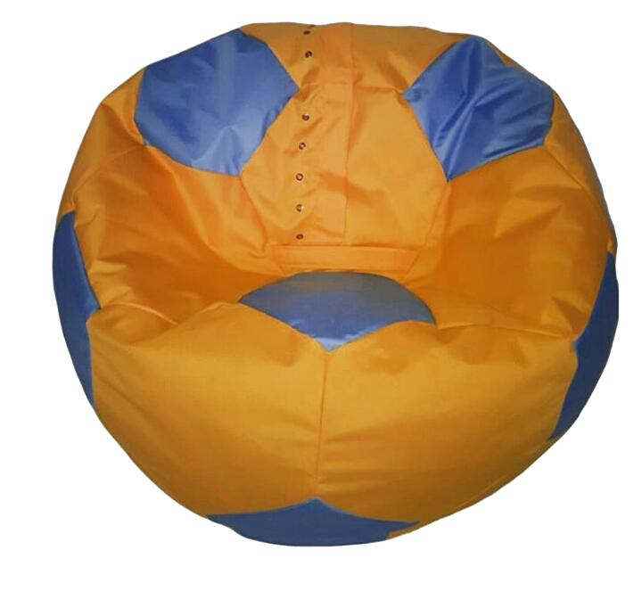 

Кресло-мешок Ecobag Мяч 100 Желтый/Синий