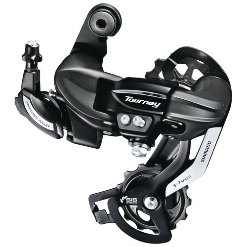 

Задний переключатель Shimano Tourney RD-TY500B под болт