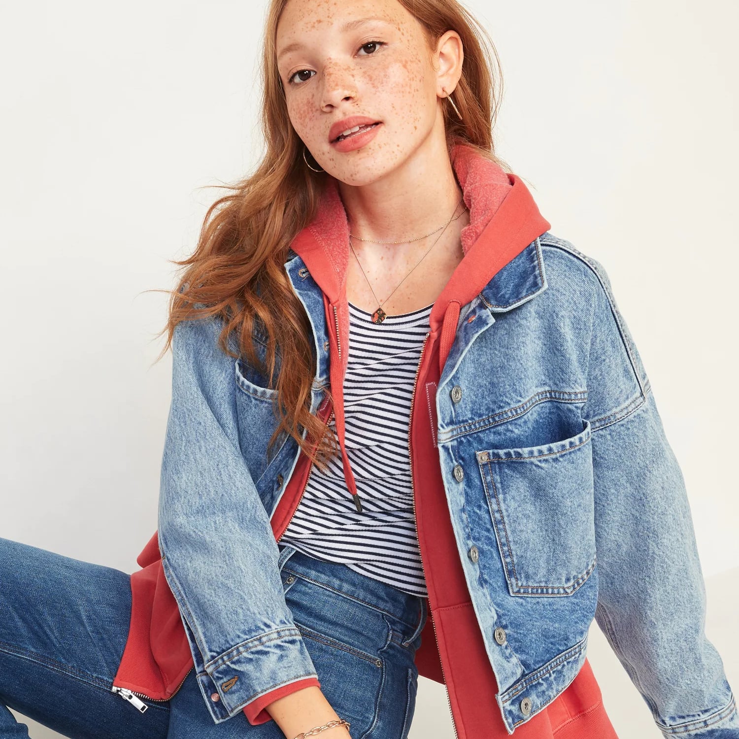 

Джинсовая куртка-бойфренд Old Navy oversize 1159759109 (Синий, Джинсовая куртка-бойфренд Old Navy oversize 1159759109 (Синий, XL)