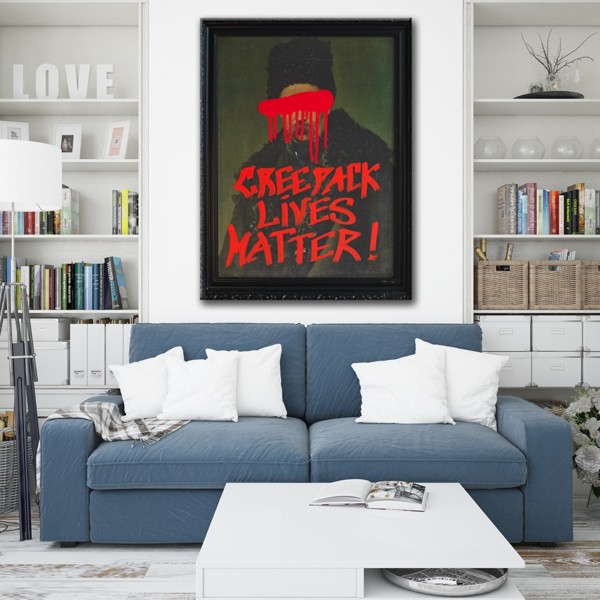 

Картина на холсте Урбан Арт Creepack lives matter 90х120 см.