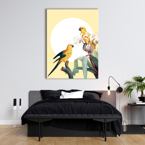 

Картина на холсте Животные Parrots 75х100 см.