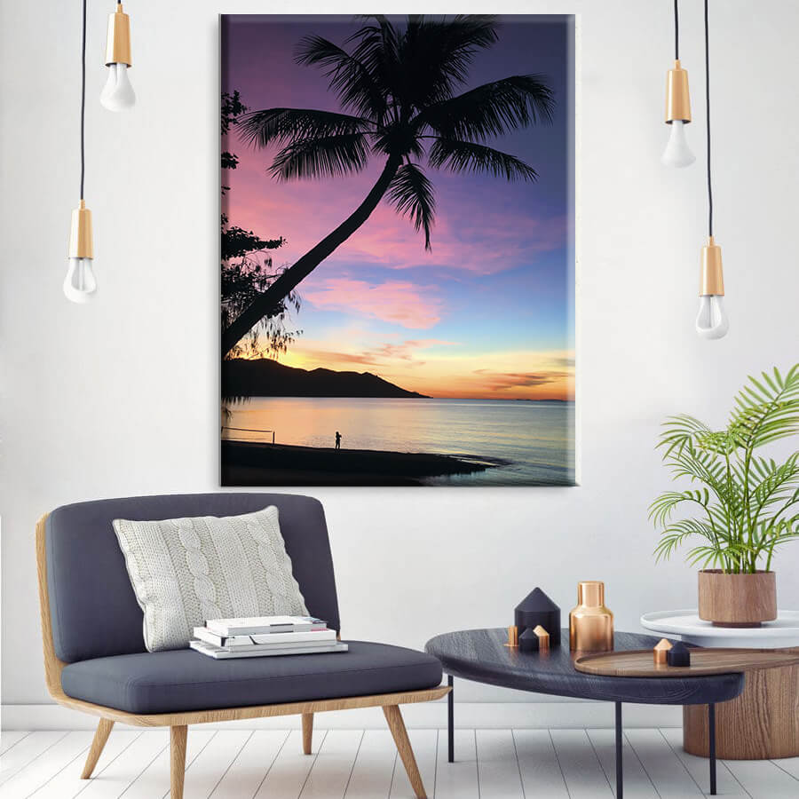 

Картина на холсте Путешествия Sunset 45х60 см.