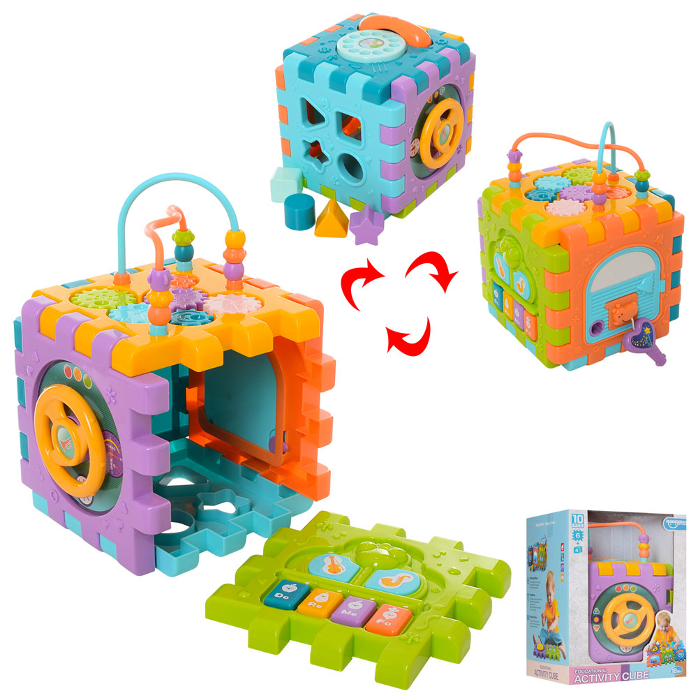 

Интерактивная игрушка "Логический куб" Bambi HE0527