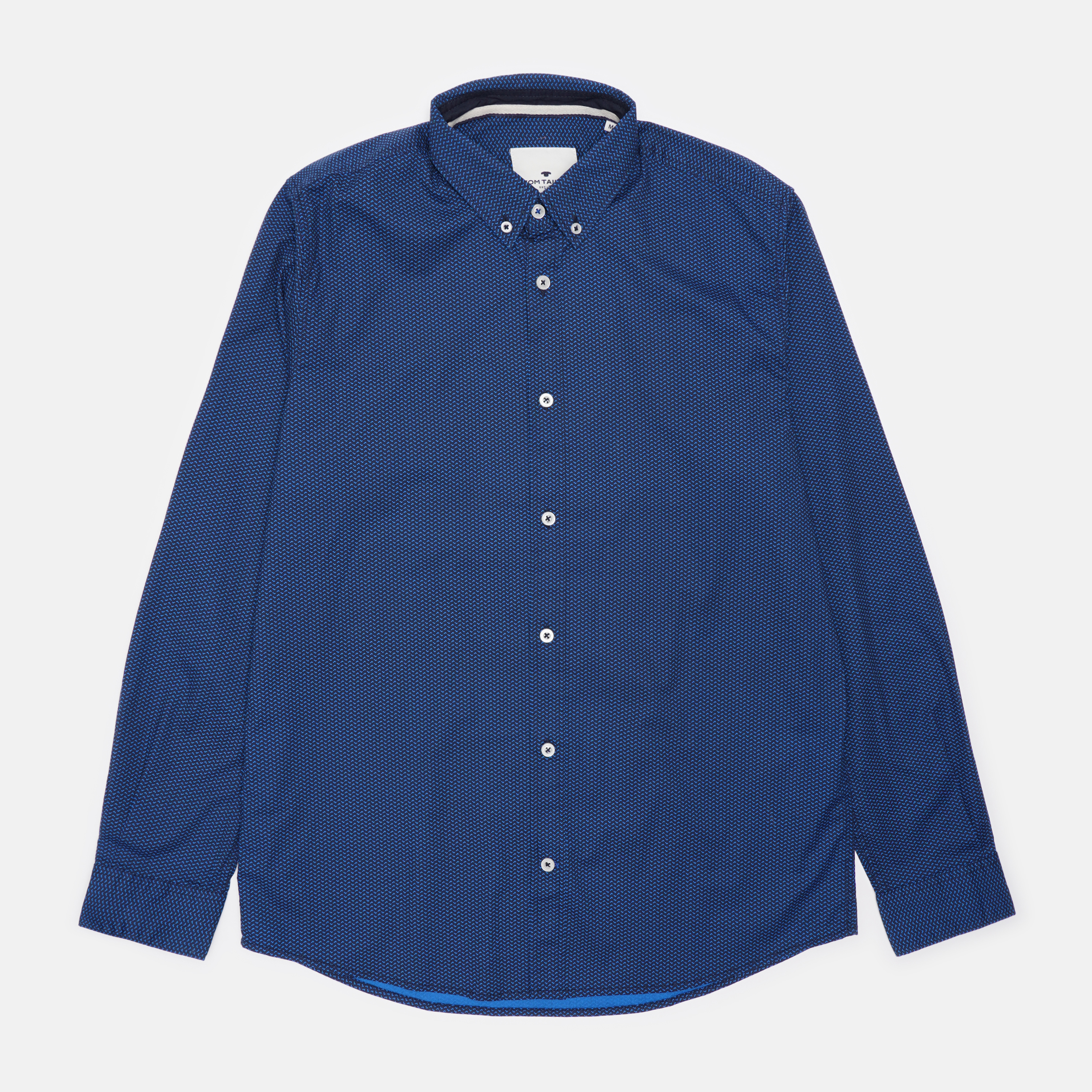 

Рубашка Tom Tailor 1013526-15850  Синяя, Рубашка Tom Tailor 1013526-15850 M Синяя