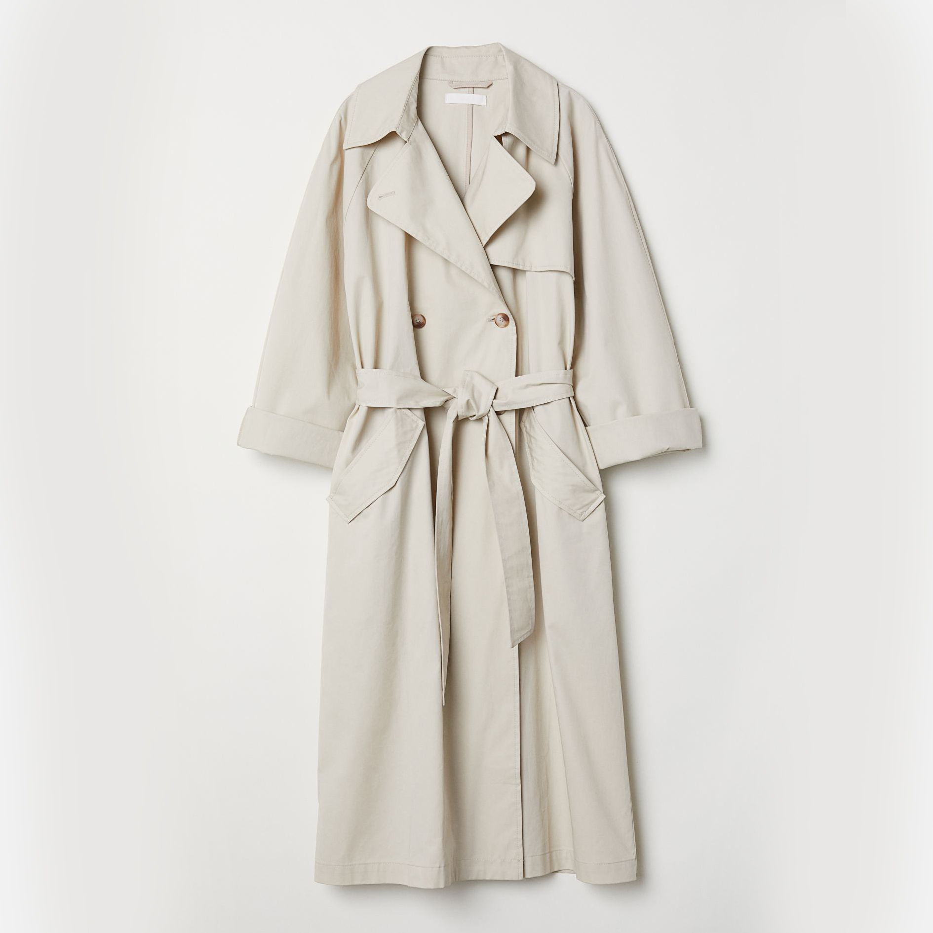 

Тренч H&M 0637187001  (165/88А) Светло-бежевый, Тренч H&M 0637187001 S (165/88А) Светло-бежевый