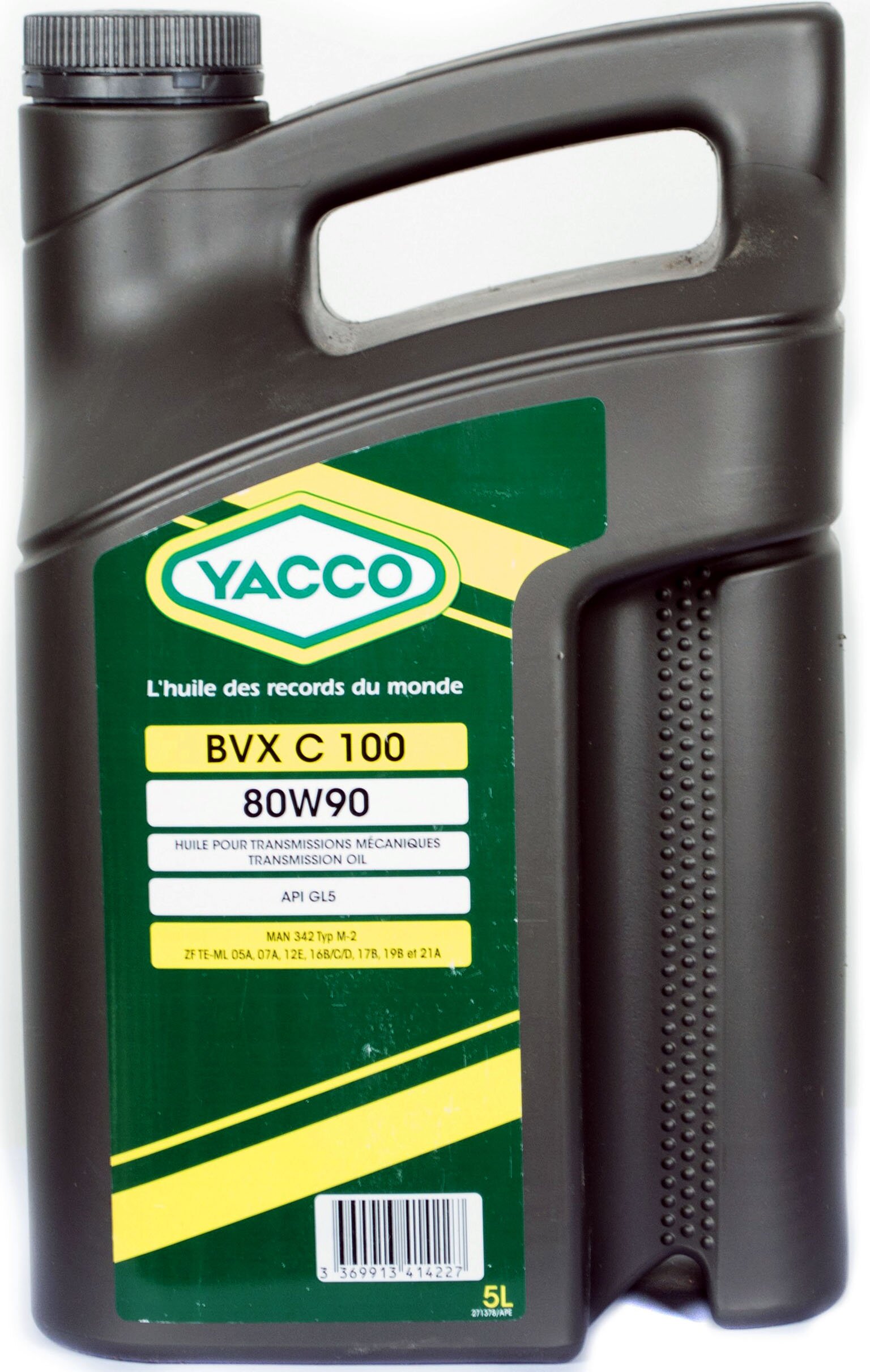 Yacco huile minérale BVX C100 80W90