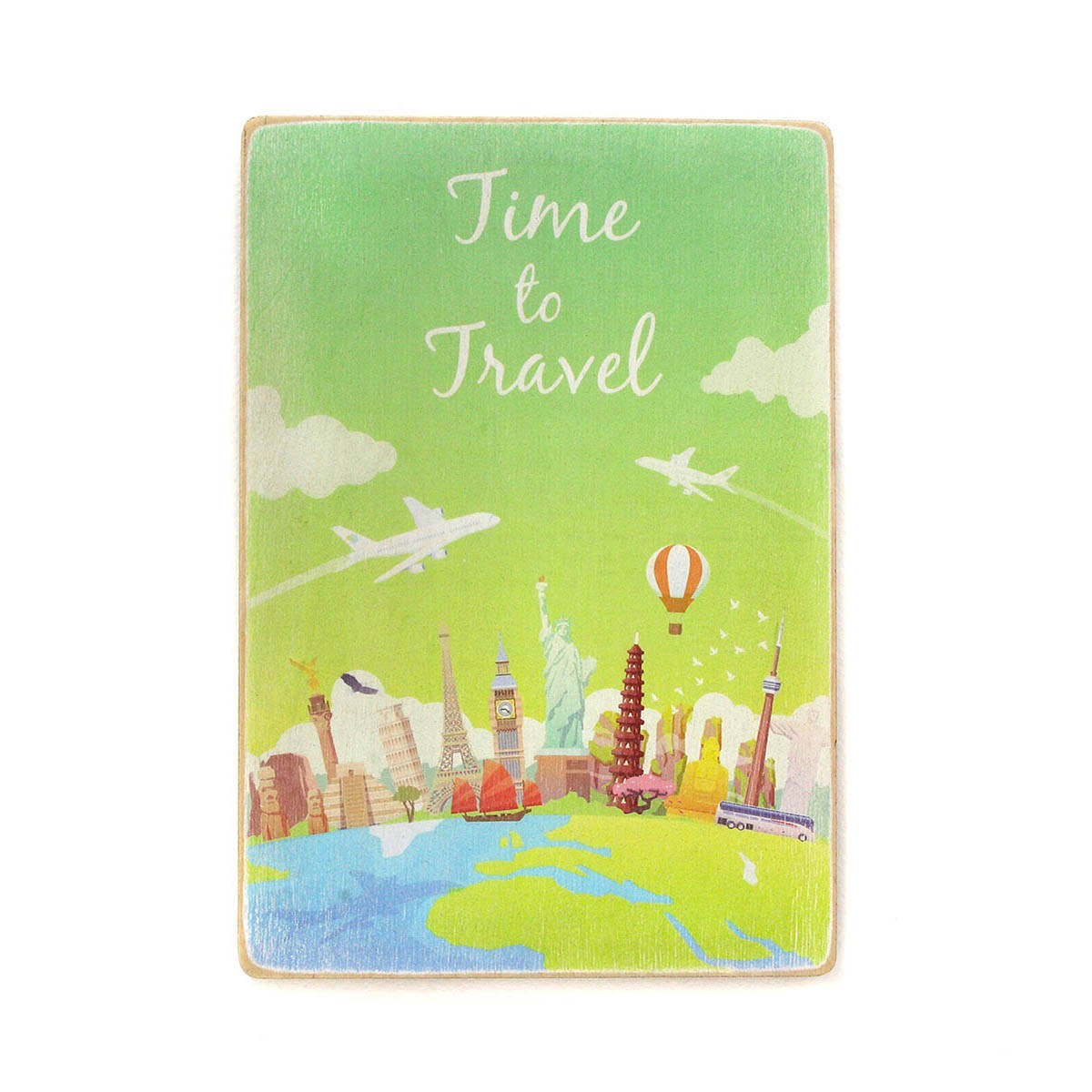

Деревянный постер Wood Posters "Time to travel" (A3 формат, фанера)