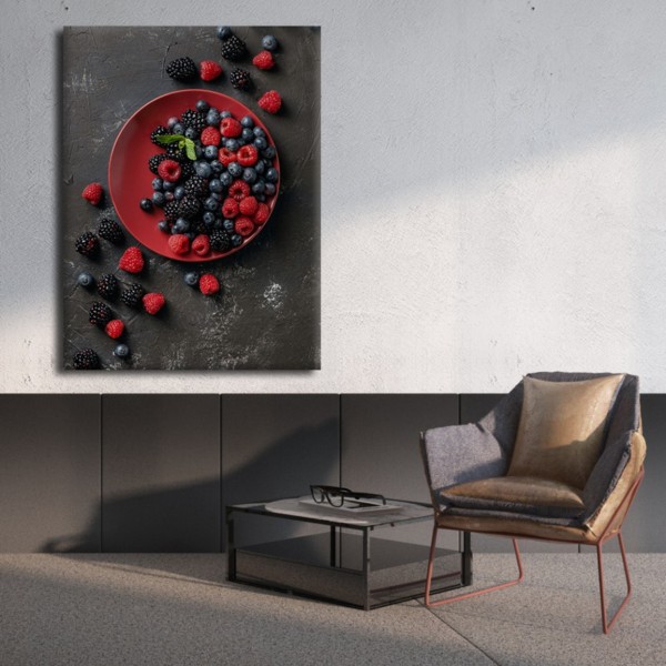 

Картина на холсте Для дома Wild Berries 75х100 см.