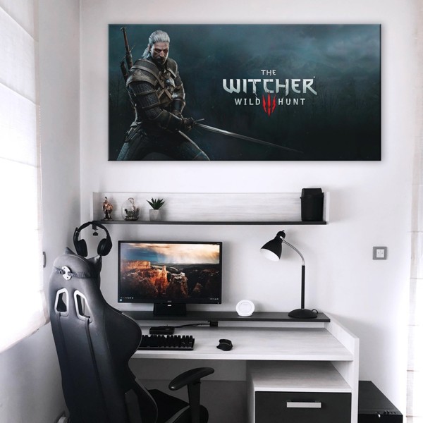 

Картина на холсте Игры The Witcher 60х120 см.