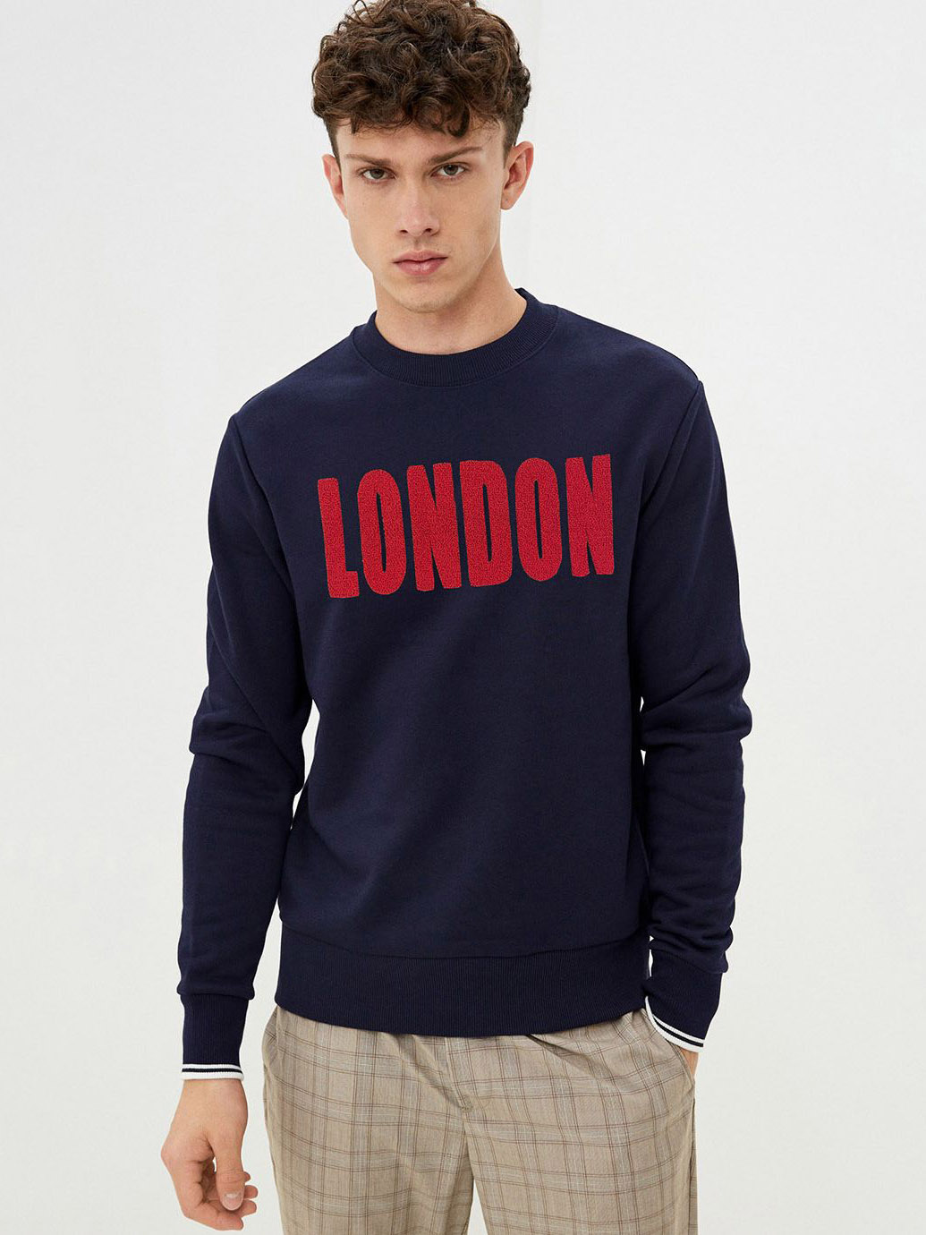 

Свитшот UK 56844b48  Темно-синий, Свитшот UK 56844b48 XL Темно-синий