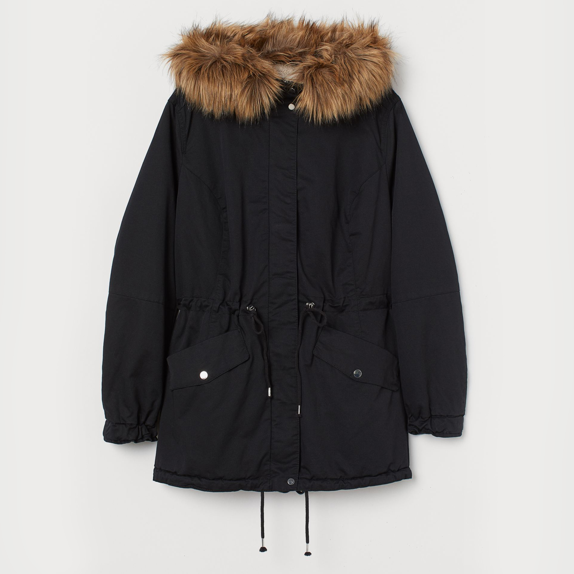 

Парка H&M 0781688001 /P (165/104А) Черная, Парка H&M 0781688001 3XL/P (165/104А) Черная
