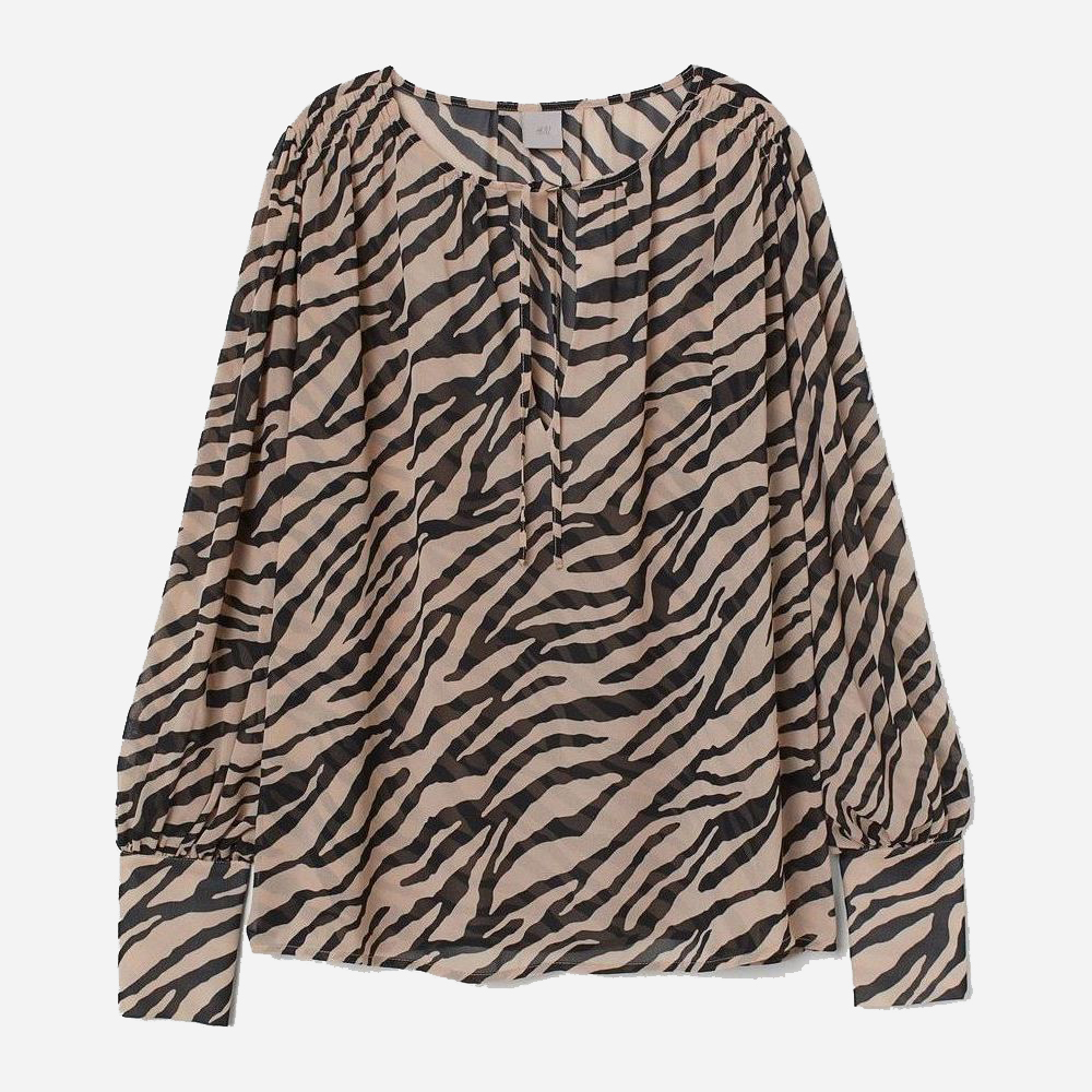 

Блузка H&M 0840235  Бежевая, Блузка H&M 0840235 34 Бежевая