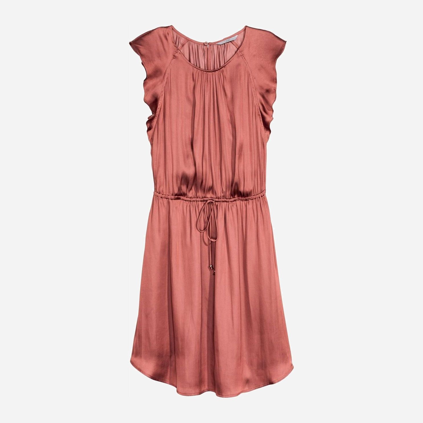 

Платье H&M 0509637  Терракотовое, Платье H&M 0509637 40 Терракотовое