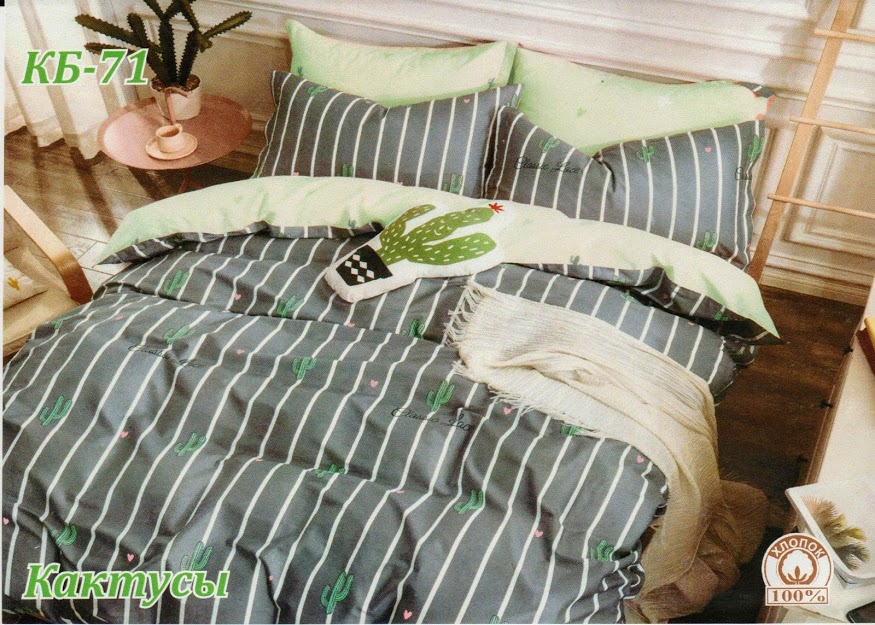 

Постельное белье комплект из Бязи "Кактусы с полосой". Размер Двуспальный, простынь на Резинке, для Стандартной подушки (TIR_2335-248 2/R-SP)