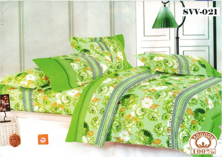 

Постельное белье комплект из Бязи "Капуста". Размер Двуспальный, для Стандартной подушки (TIR_2044-293 2-SP)