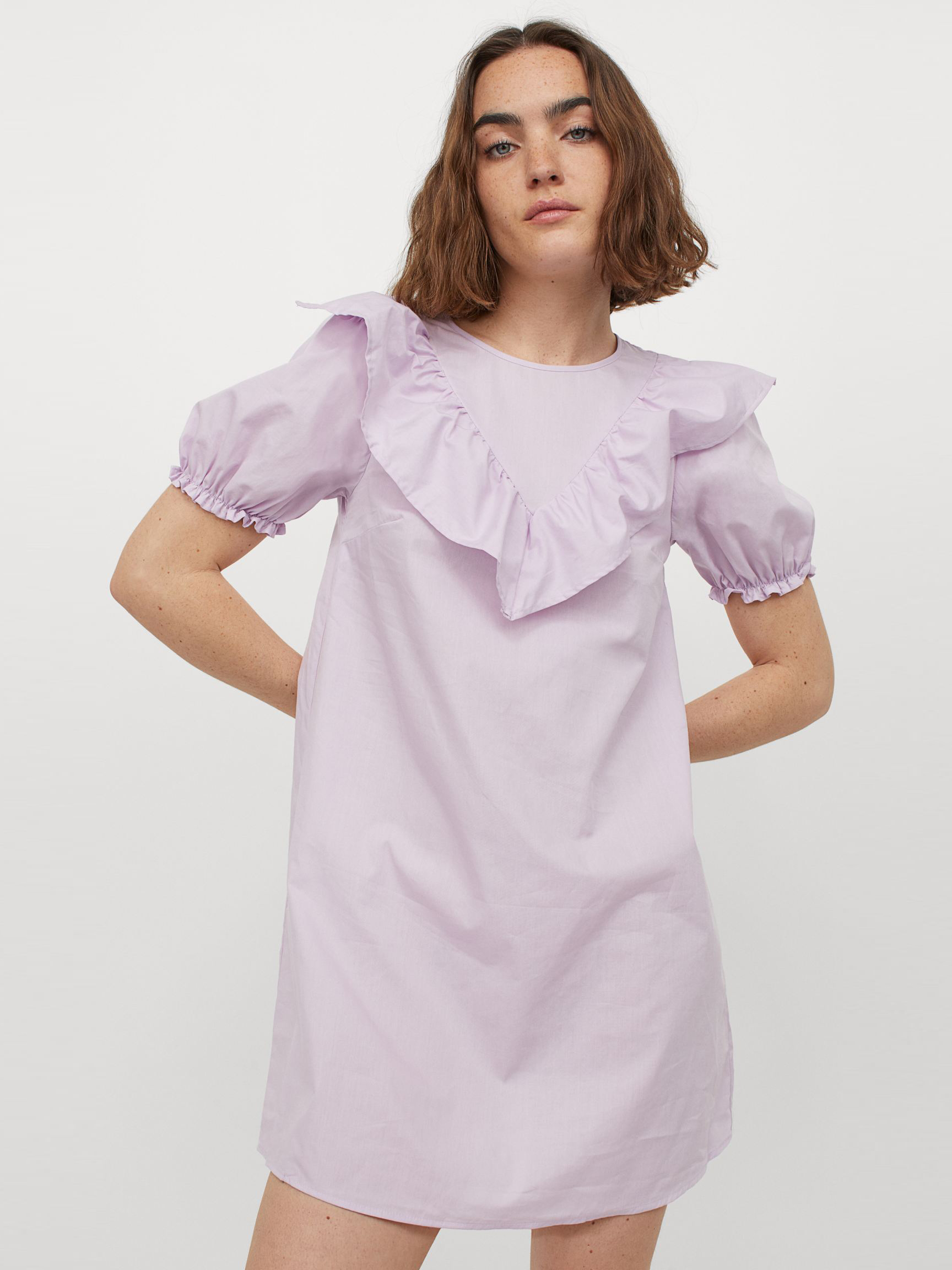 

Платье H&M 0913717002  (165/84А) Сиреневое, Платье H&M 0913717002 36 (165/84А) Сиреневое