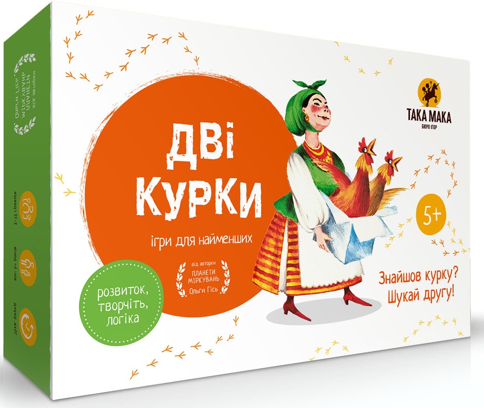 

Настольная игра Така Мака Дві курки (59403)