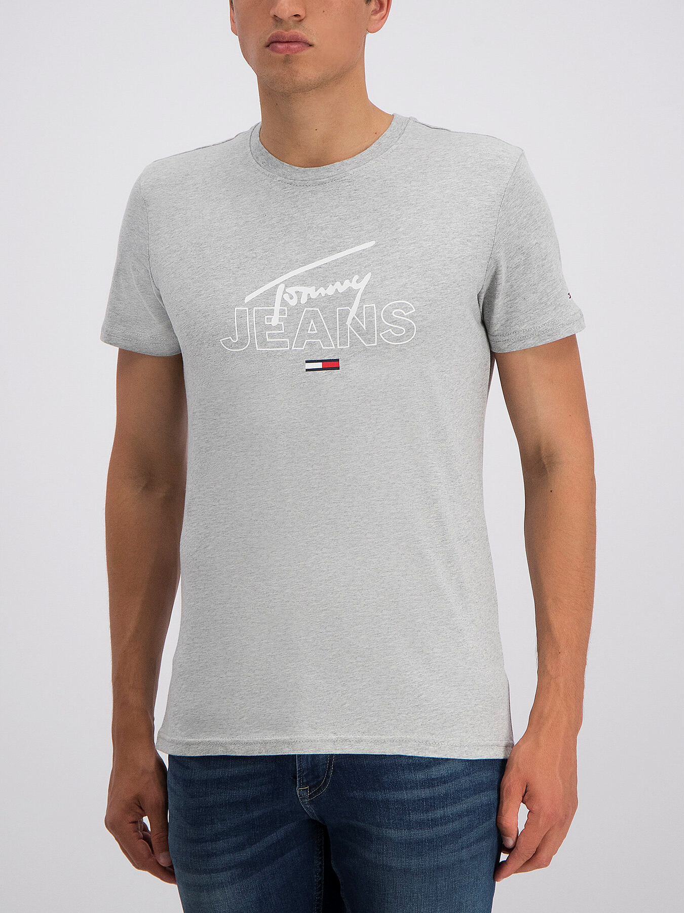 

Футболка Tommy Hilfiger Tjm Script Logo Tee DM0DM07011  Gray, Футболка Tommy Hilfiger Tjm Script Logo Tee DM0DM07011 L Gray