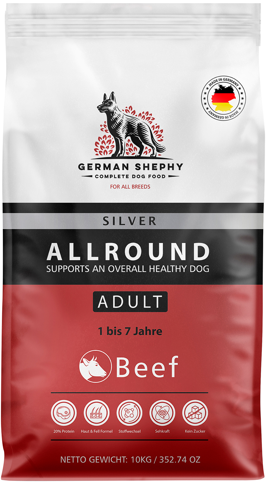 

Сухой корм для собак German Shephy говядина 10 кг