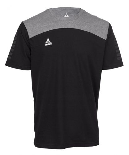 

Футболка Select Oxford t-shirt черно-серая  625750-722, Футболка Select Oxford t-shirt черно-серая 3XL 625750-722