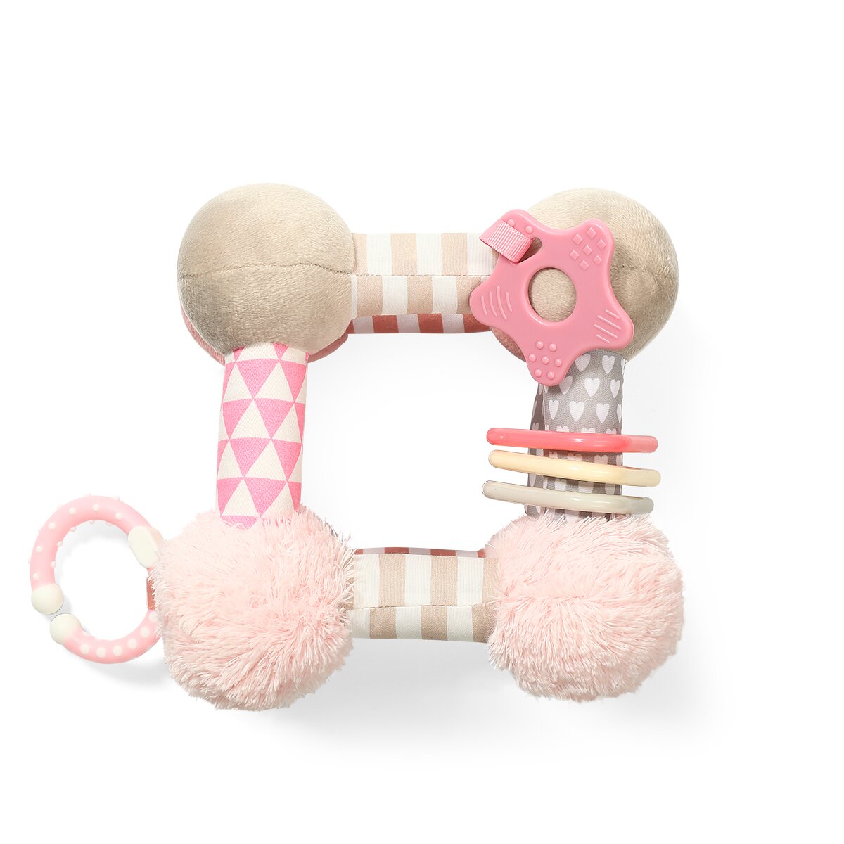 

Развивающий мягкий куб BabyOno Розовый (899/01)