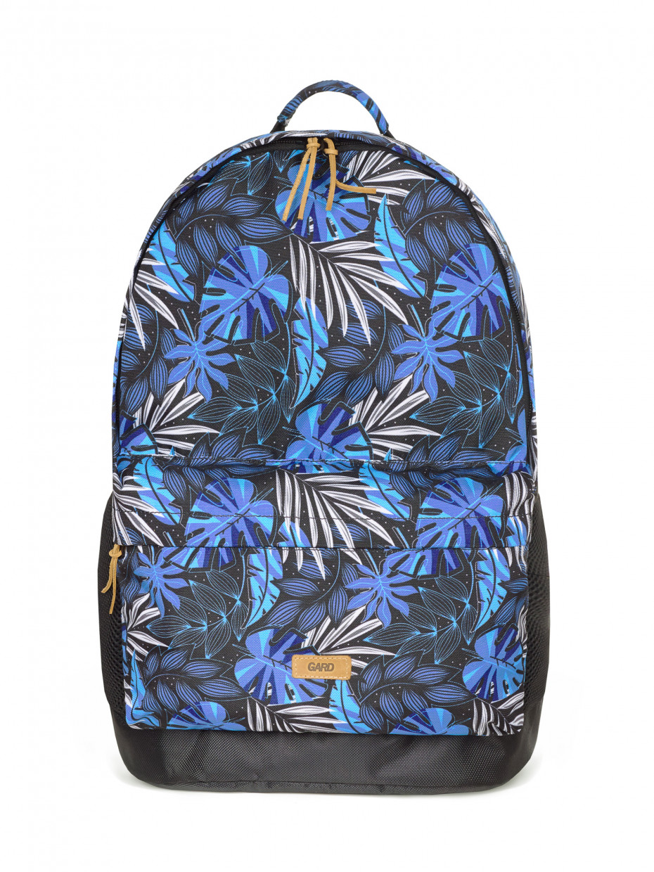 

Рюкзак GARD BACKPACK-2 синие листья 1/20 черно-синий 1845