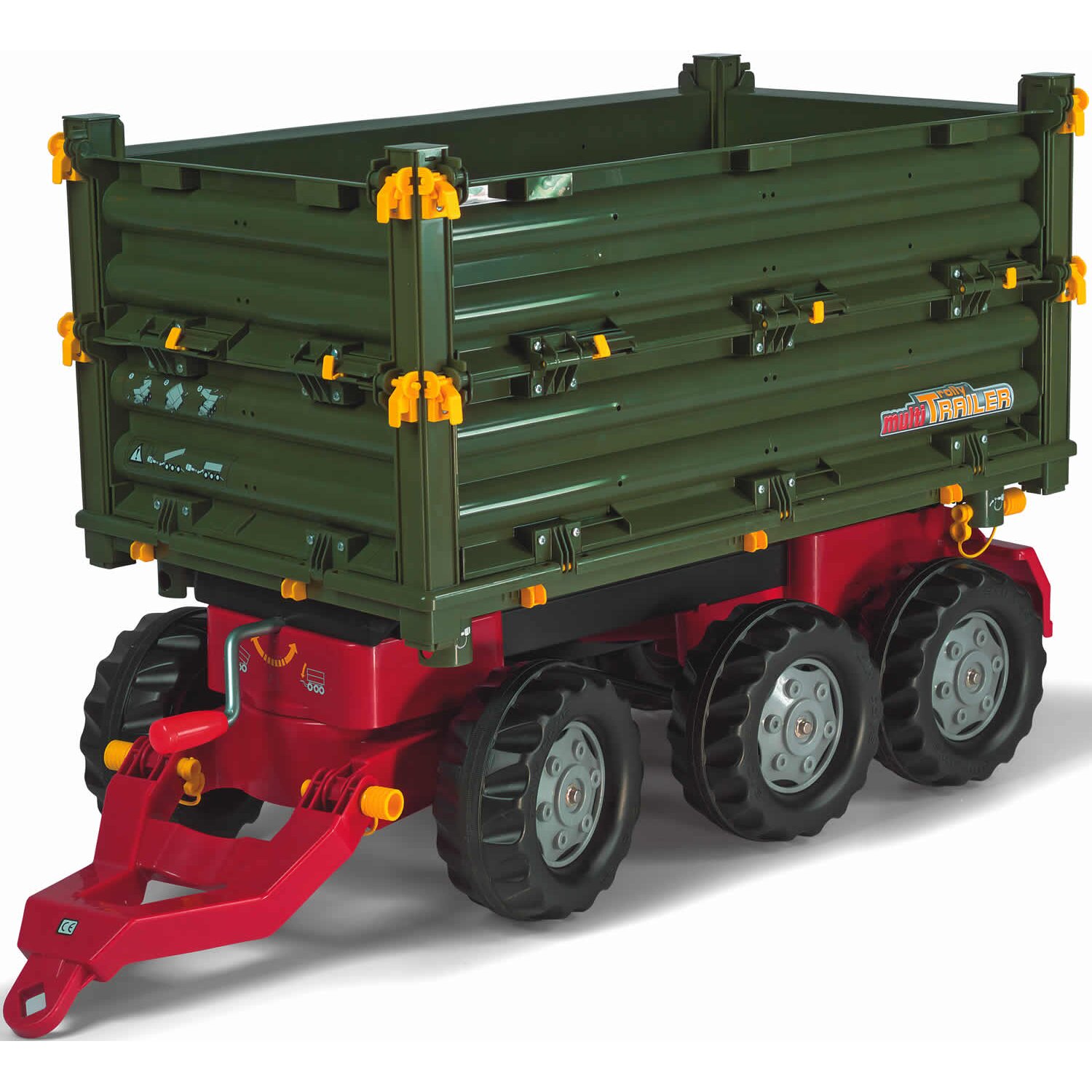 

Прицеп на 6 колесах Rolly Toys Rolly Multi Trailer Зеленый (125012)