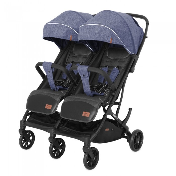 

Детская прогулочная коляска Carrello Presto (Каррелло Престо) Duo CRL-5506 Tea Green, для двойни (6900090000291) Цвет Зеленый