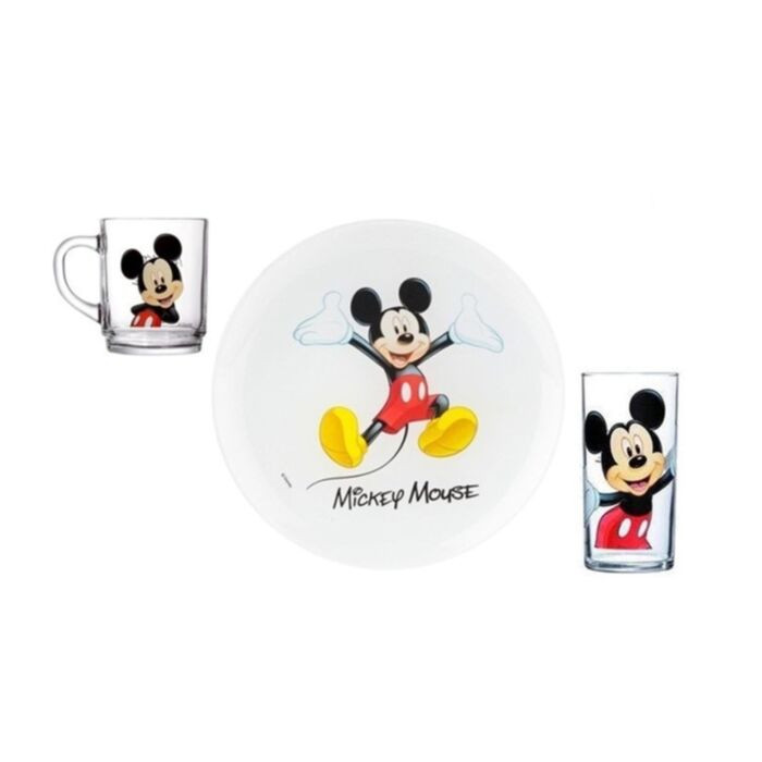 

Набор детской посуды Luminarc Disney Mickey Colors H5320 3 предмета