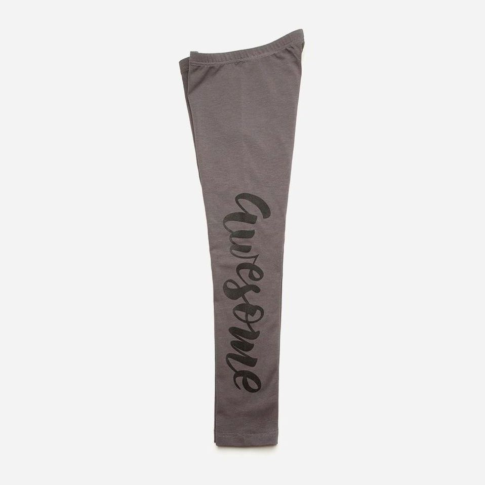 

Лосины утепленные Модный карапуз Awesome 03-00998 110 см Графитовые