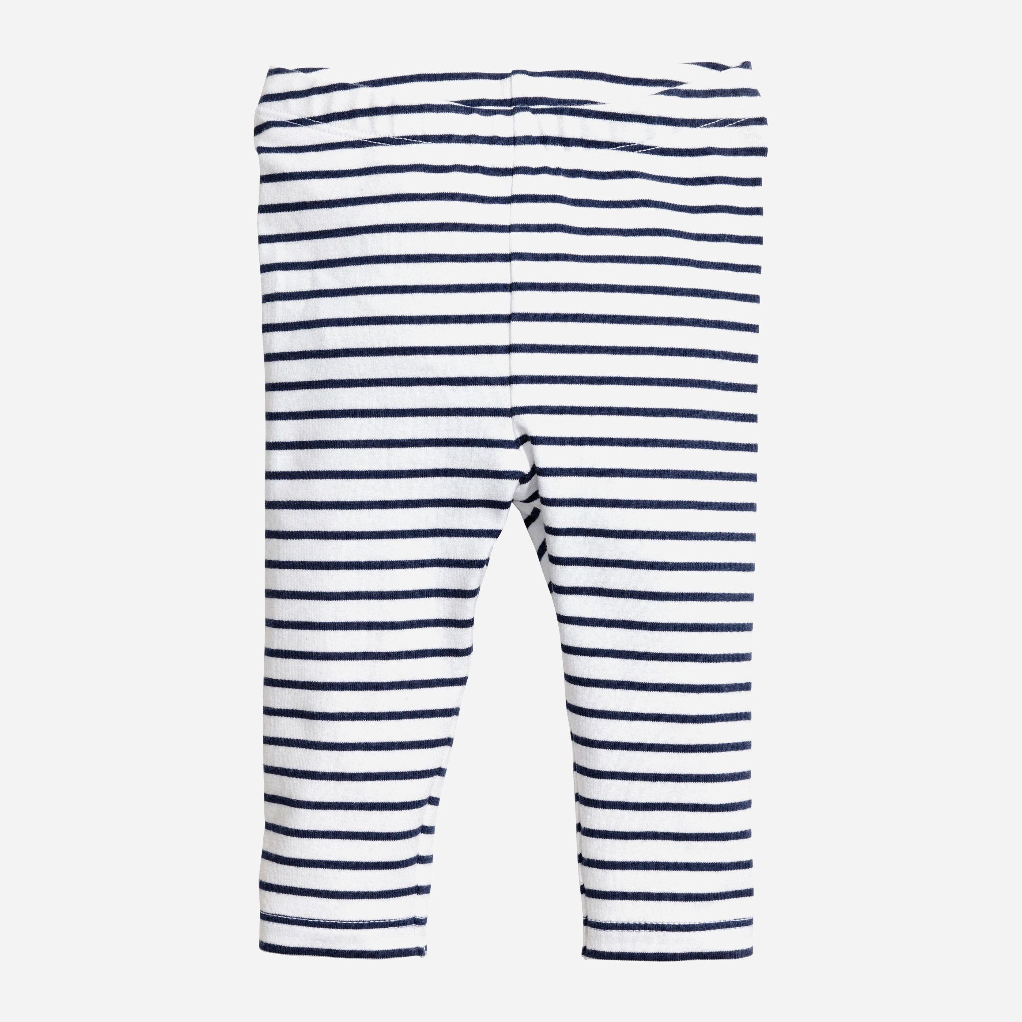 

Лосины H&M 4974666 68 см Белые в полоску