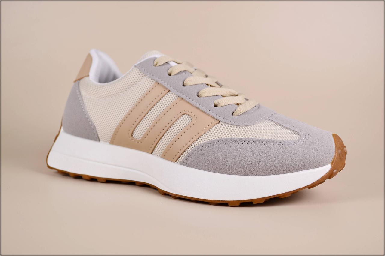 

Женские кроссовки Balance Beige Gray 39 Бежевый