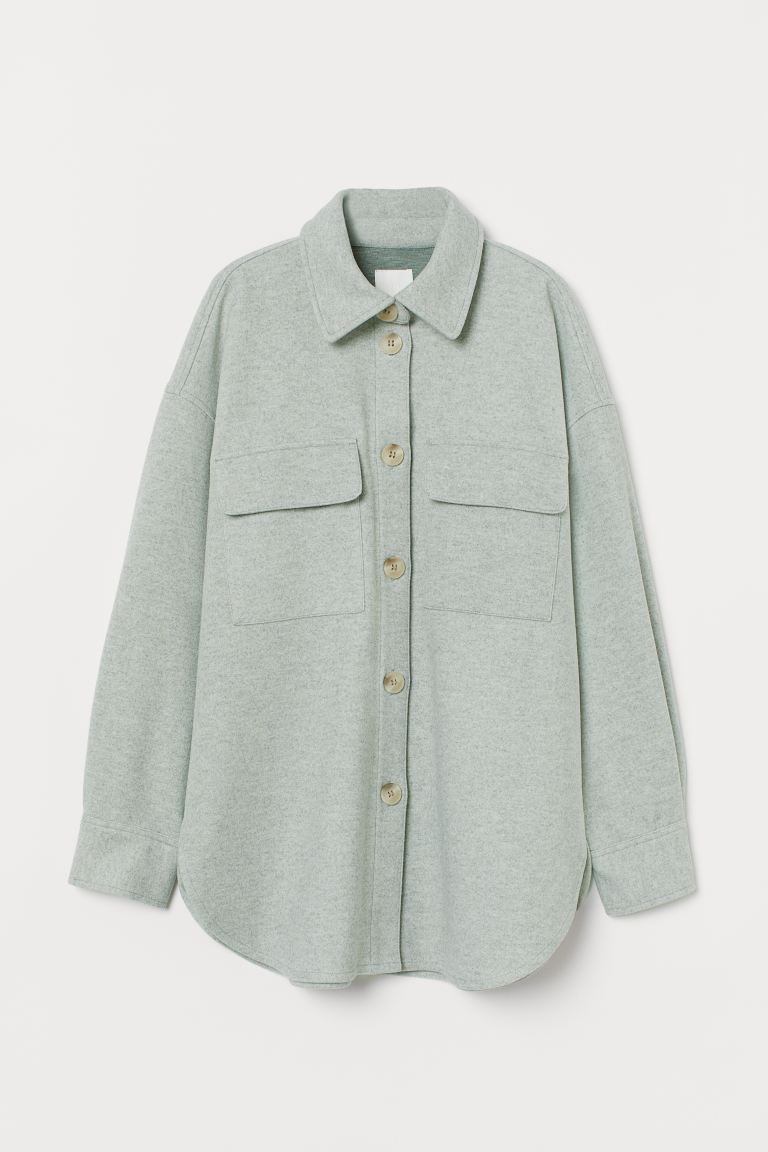 

Куртка H&M  Светло-зеленый меланж, Куртка H&M S Светло-зеленый меланж