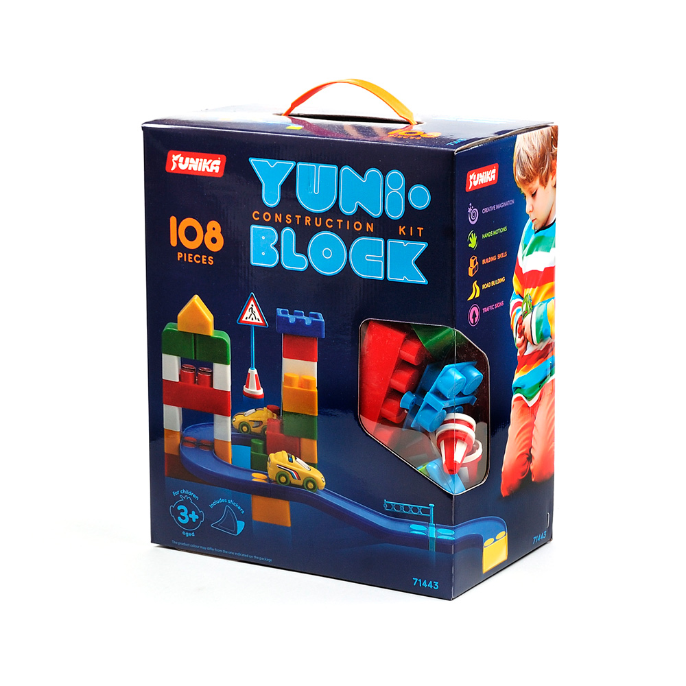 

Конструктор Юника "YUNI-BLOK" 71443 108 деталей