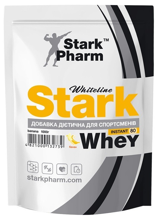 

Протеин Stark Pharm Whey 80 1 кг Банан