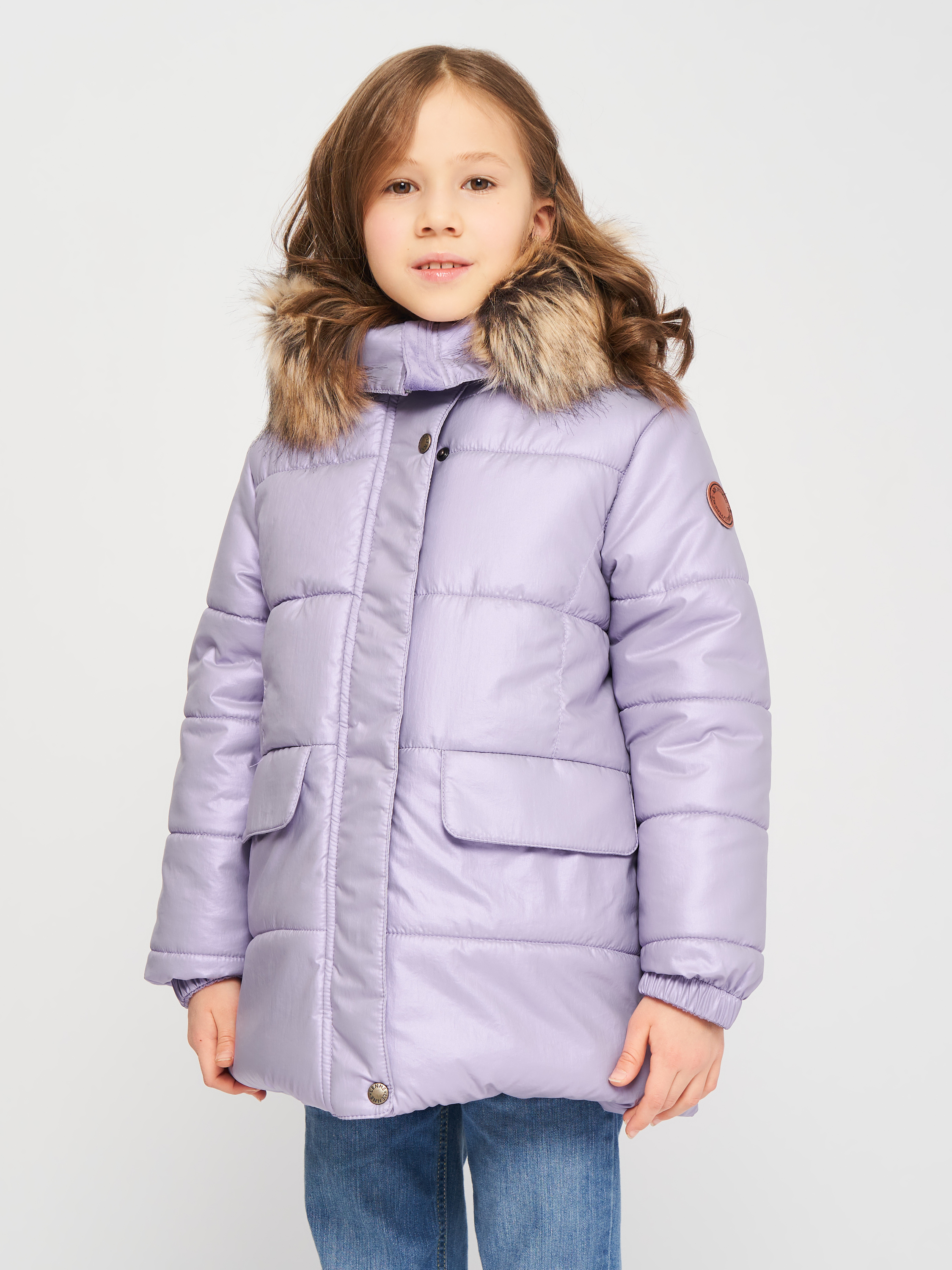 Акція на Дитяча зимова куртка для дівчинки Lenne Frida 21328-160 98 см від Rozetka
