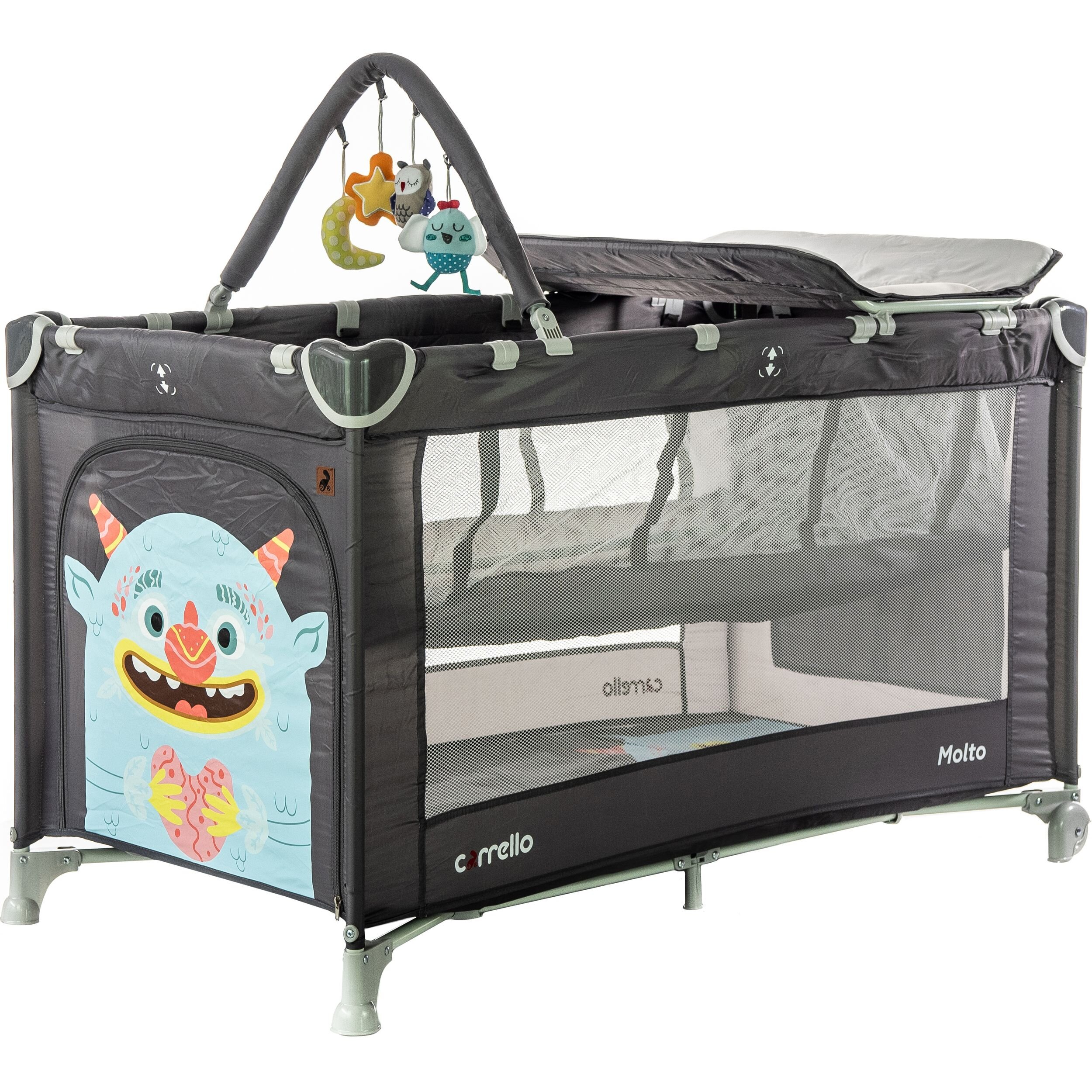 

Кровать-манеж Carrello Molto Magnet Grey (CRL-11604)