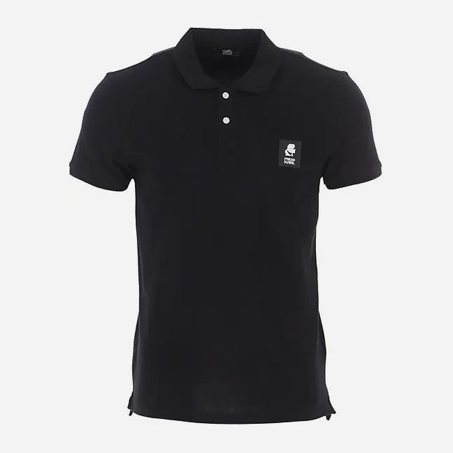 

Поло Karl Lagerfeld KL21MPL01  Black, Поло Karl Lagerfeld KL21MPL01 M Black