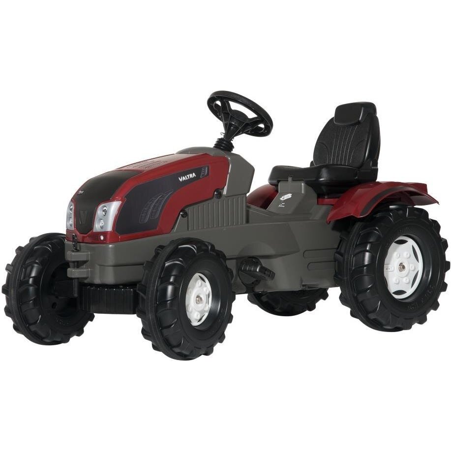 

Педальный трактор Rolly Toys RollyFarmtrac Valtra T213 Серо-Бордовый (601233)