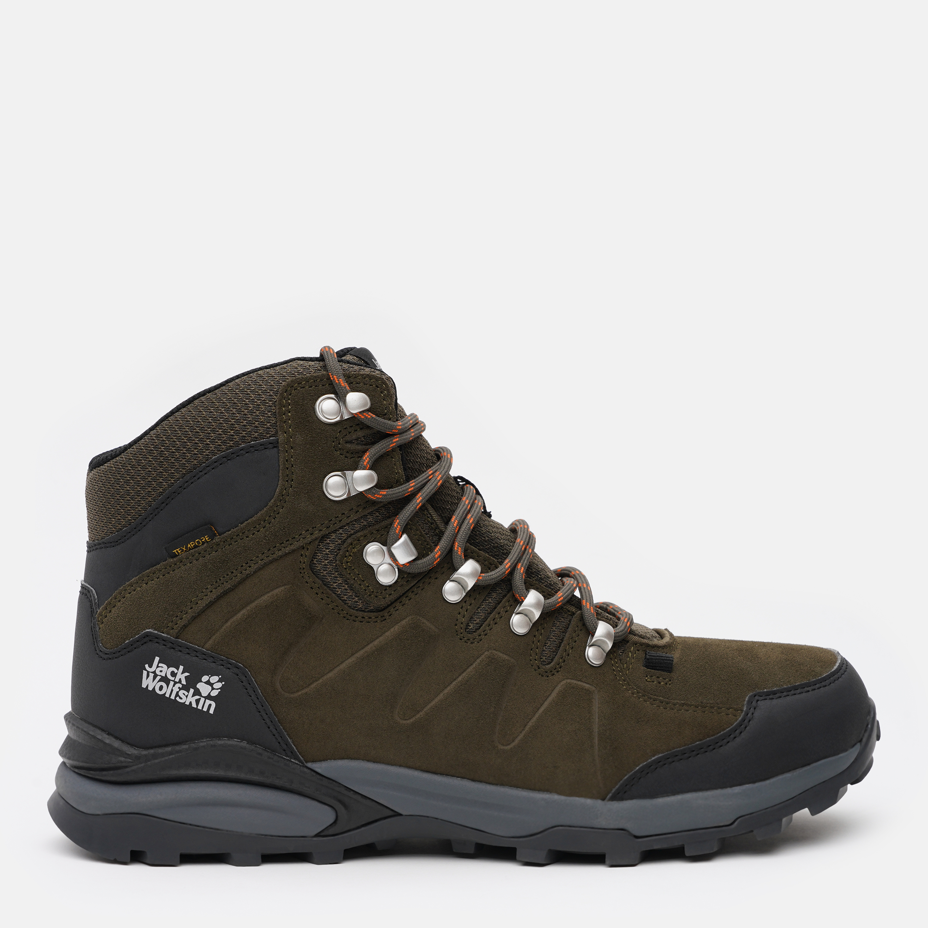 Акція на Чоловічі черевики з мембраною Jack Wolfskin Refugio Texapore Mid M 4049841-4287 45 (10.5UK) 28 см Хакі від Rozetka