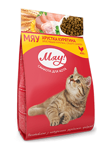

Сухой корм для котов с курицей Мяу! 14 кг