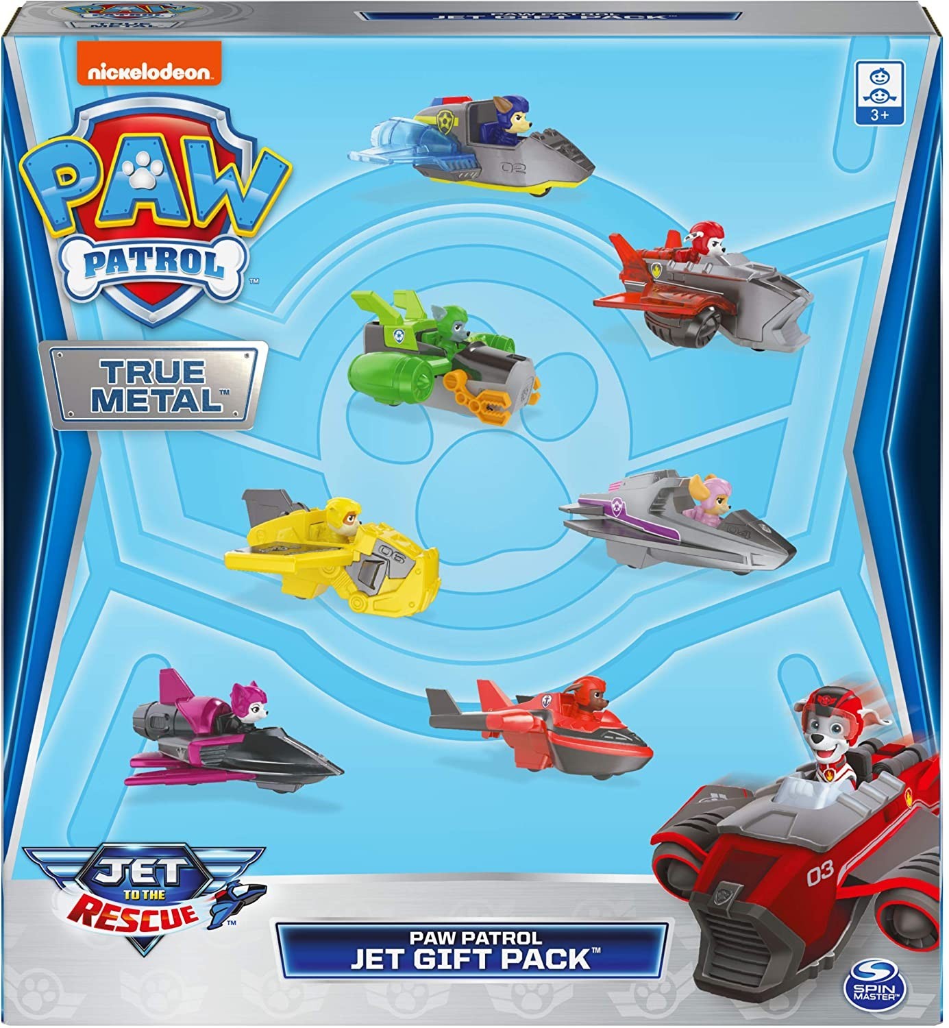 

Игровой набор Spin Master Paw Patrol True Metal Jet to The Rescue Щенячий патруль Тру Металл (6059443)