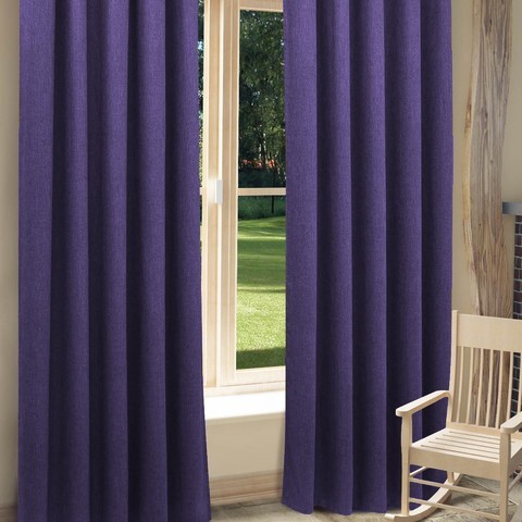 

Комплект Штор Лен Облегчённый фиолетовый 300х260