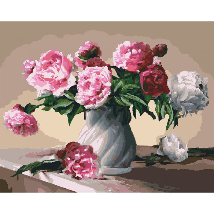 

Картина для рисования по номерам Идейка Цветы любви 40x50см (KHO3001)